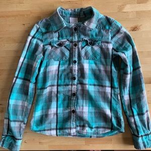 O’Neill Green Flannel